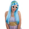 Perruque Giulia Bleue