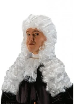 Perruque Louis XIV Luxe Blanche