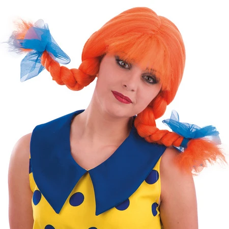 Perruque Fifi Brindacier Rouge 1 Perruque Fifi Brindacier Rouge