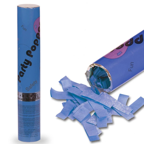 Canon à Confettis Bleus 1 Canon à Confettis Bleus