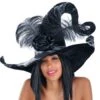 Chapeau De Sorcière Avec Rose