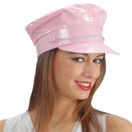 Casquette Vinyle Rose 1 Casquette Vinyle Rose