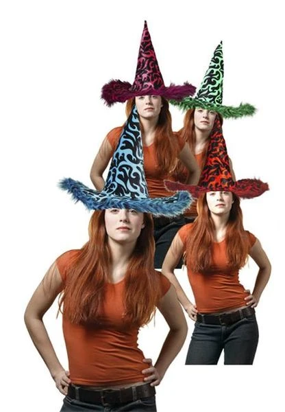 Chapeau Halloween Flammes