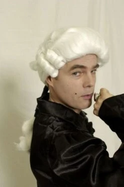 Perruque De Marquis Blanche