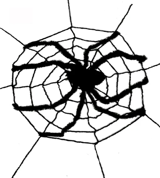 Toile D'araignée Géante 240cm X 240 Cm 1 Toile D'araignée Géante 240cm X 240 Cm