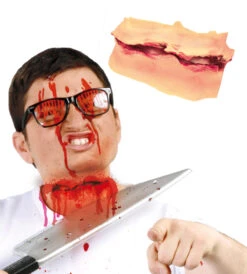 Cicatrice Gorge Ouverte En Latex