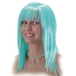 Perruque Disco Turquoise