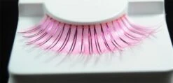 Faux Cils Rose Et Lamé