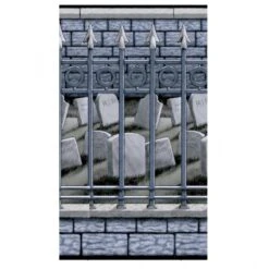 Décoration Murale Géante Halloween Cimetière