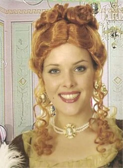 Perruque Cancan Ou Saloon Girl