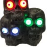 Décors 3 Têtes De Morts Sonores Et Lumineuses