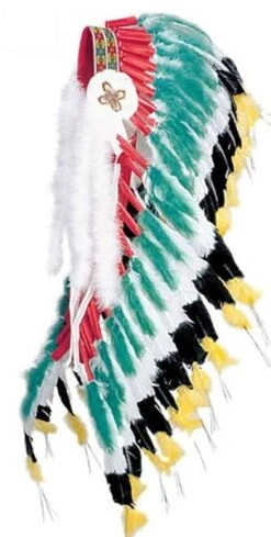 Coiffe Indienne Luxe