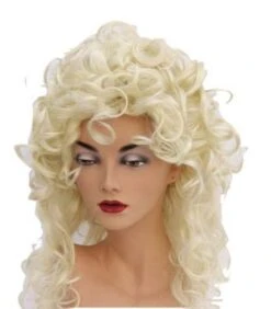 Perruque Bouclée Blonde