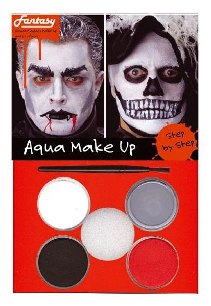 Kit Maquillage Halloween Squelette 1 Kit Maquillage Halloween Squelette