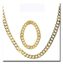 Kit Chaines Et Bracelet En Métal