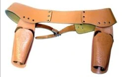 Double Holster En Cuir