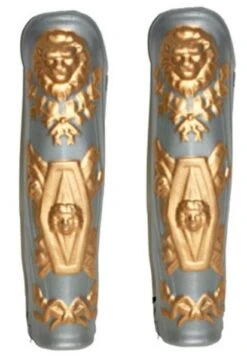 Paire De Protège Tibia Romaines En Plastique