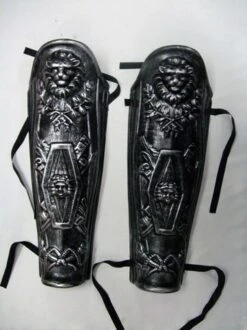 Jambières Ou Proège Tibia Romains Argentés