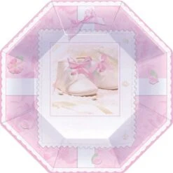 Assiettes Chaussons Roses