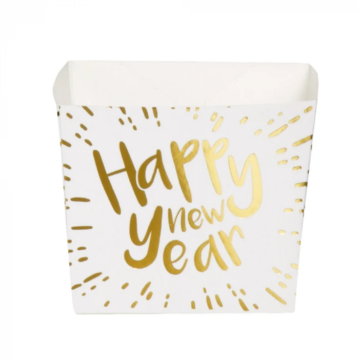 6 Bols Pop Corn Happy New Year 1 6 Bols Pop Corn Happy New Year
