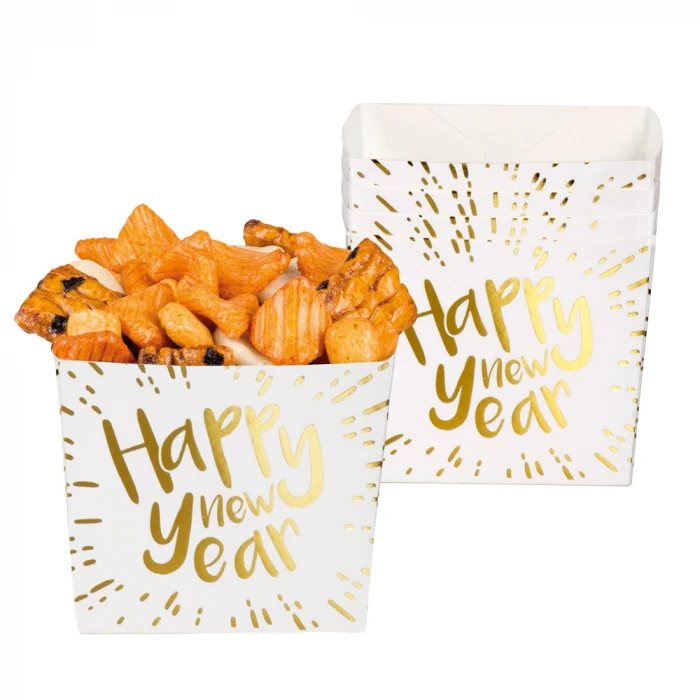6 Bols Pop Corn Happy New Year 2 6 Bols Pop Corn Happy New Year – Image 2