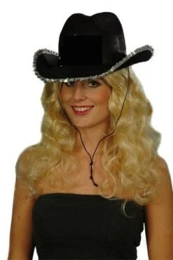 Chapeau Western Noir