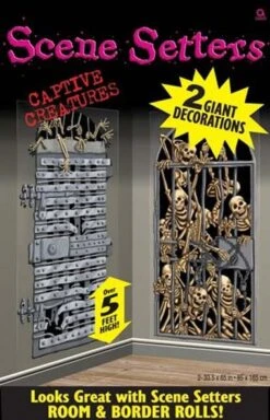 Pack De 2 Décorations Murales Squelettes