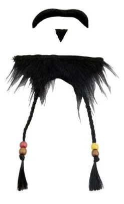 Barbe Et Moustaches Pirate Des Caraïbes