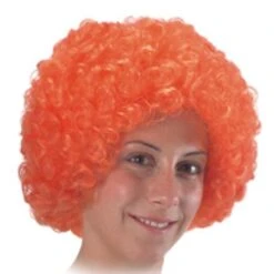 Perruque Pop Orange Éco