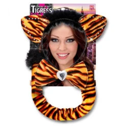 Set De Tigre Avec Strass