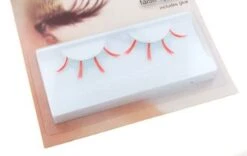 Faux Cils Oranges Et Fluo