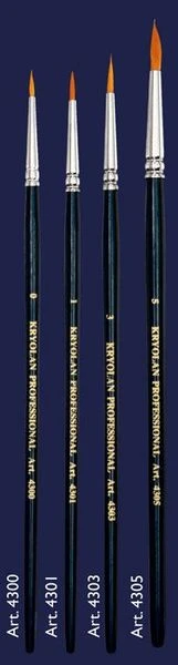 Pinceau Rond Kryolan 3