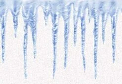 Bordure Noël Glaçons