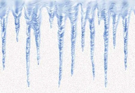 Bordure Noël Glaçons 1 Bordure Noël Glaçons