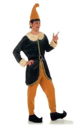 Déguisement De Lutin Vert Et Ocre