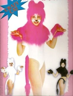 Kit De Chat En Fourrure Rose