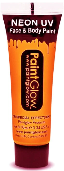 Maquillage Corps Et Visage Fluo Orange