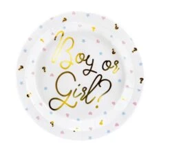 Netbootic 13 6 Assiettes En Carton Fille Ou Garçon