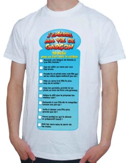 Autocollant 10 Défis J'enterre Ma Vie De Garçon