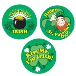 3 Badges St Patrick