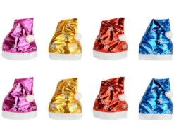 Bonnet De Noel Métallisé Et Lumineux