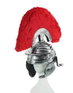 Casque Romain Centurion Argent Vieilli