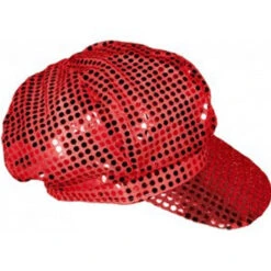 Casquette Disco Rouge