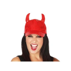 Casquette De Diable à Paillettes