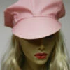 Casquette Skaï Rose