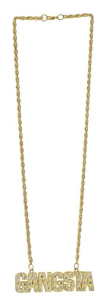 Collier Gangsta Doré