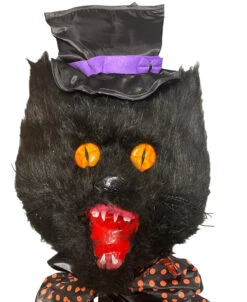 Décor Chat Halloween Géant