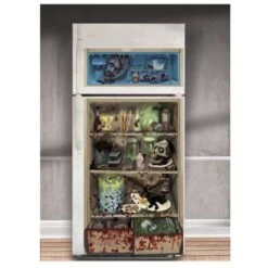 Décor Halloween Pour Porte De Réfrigérateur