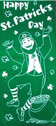 Décor Mural Saint PATRICK