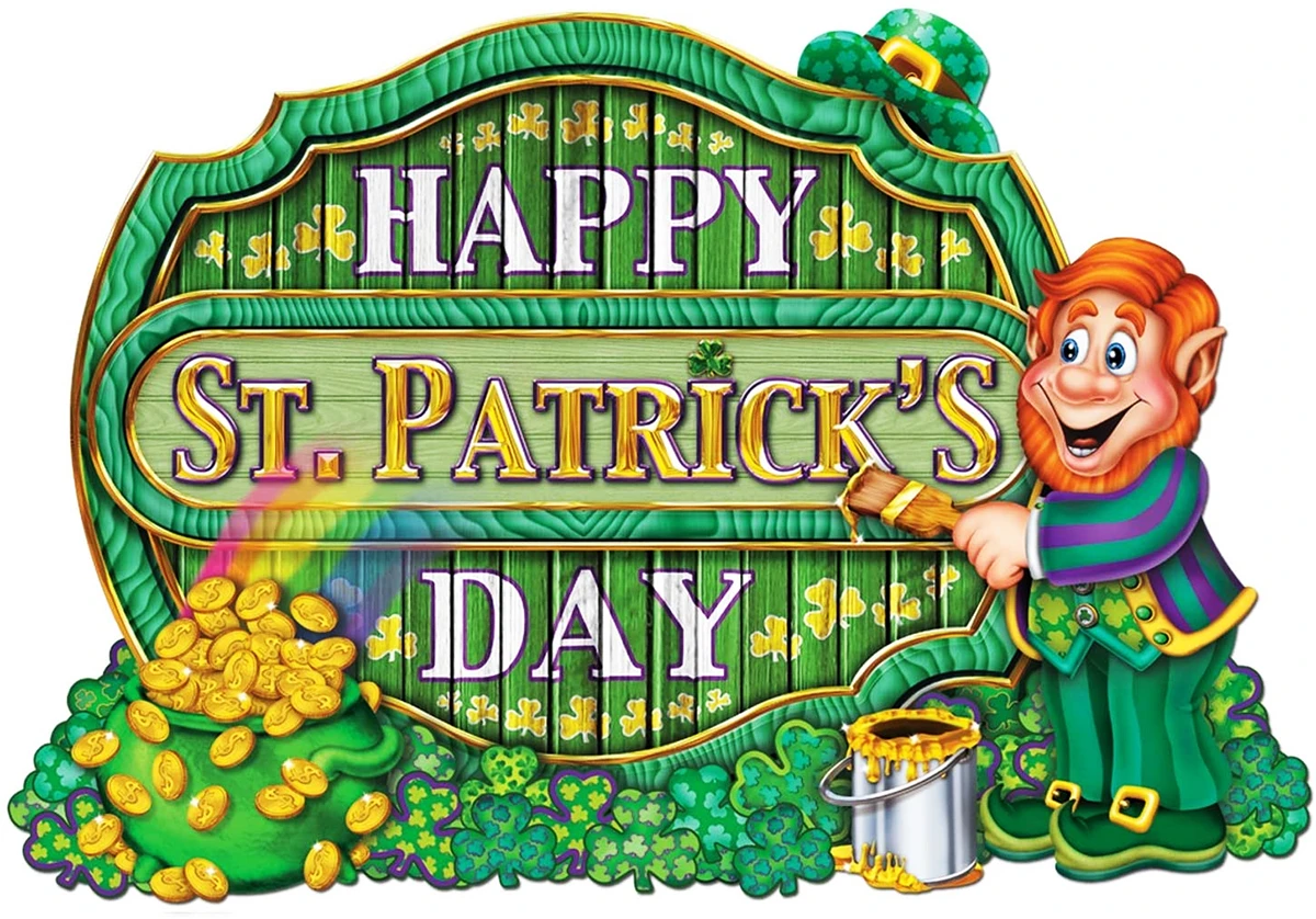 DECOR EN CARTON ST PATRICK 1 DECOR EN CARTON ST PATRICK